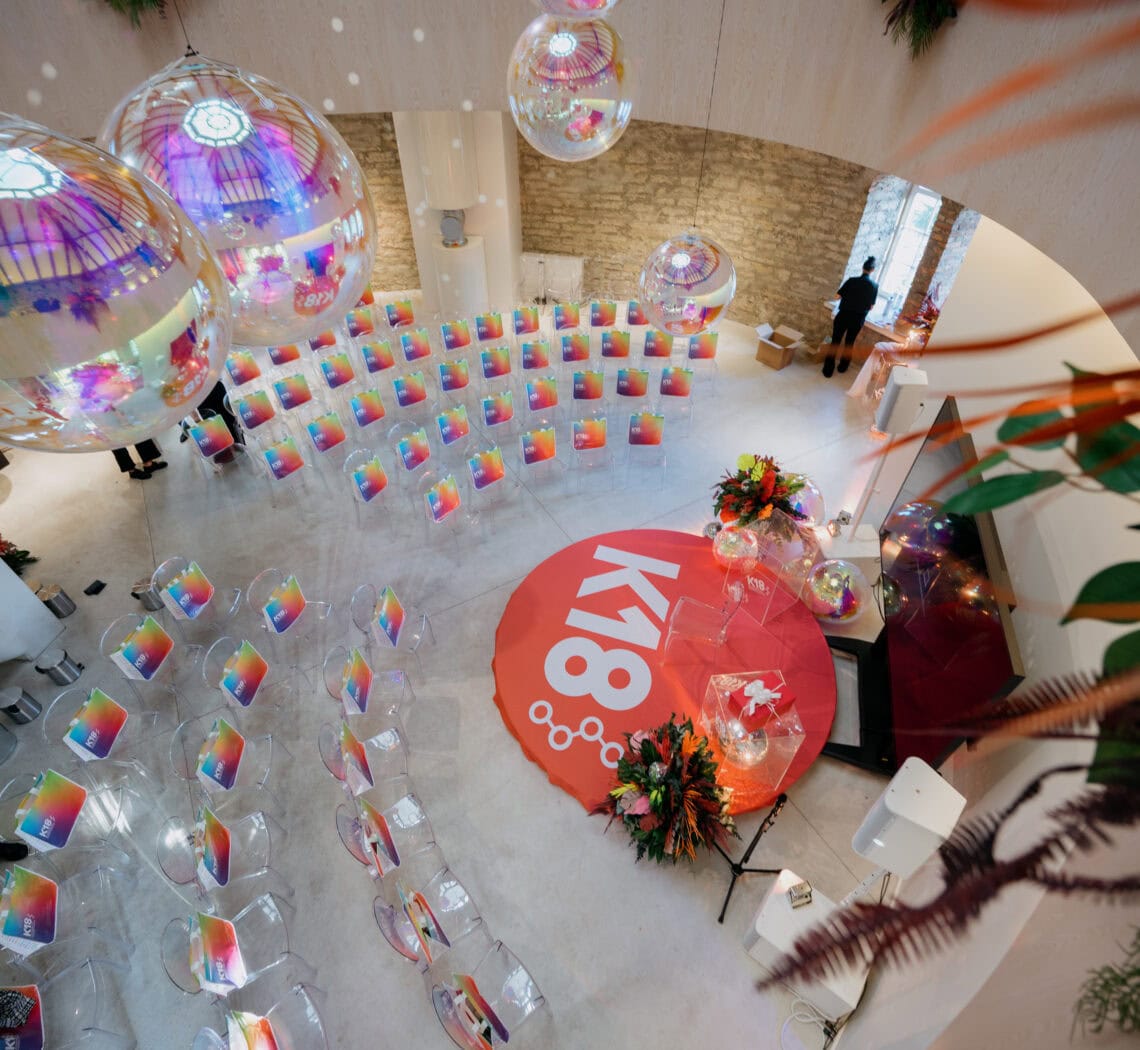 Celebrate Groupi dekoreeritud K18 seminarisaal Kultuurikatla Tornis.